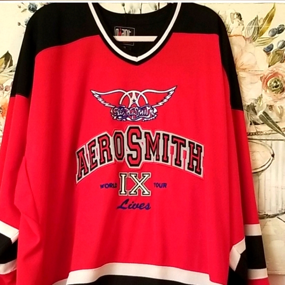 Giant Other - Aerosmith 9 Lives Tour Vintage XLRocknRoll Jersey